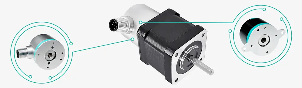 POSITAL lancerer ny multiturn kit-encoder til stepmotorer – kompakt, præcis og fuldstændig batterifri